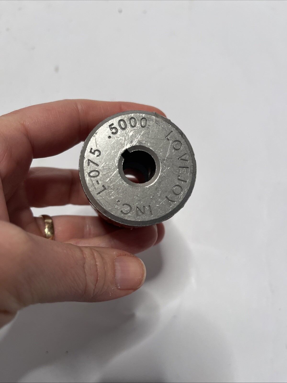 LOVEJOY L-075 .5000 L075.5000 Jaw Coupling Hubs With Spider Insert New