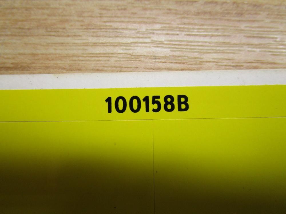 Lab Safety Supply 100158B Polymer Sign