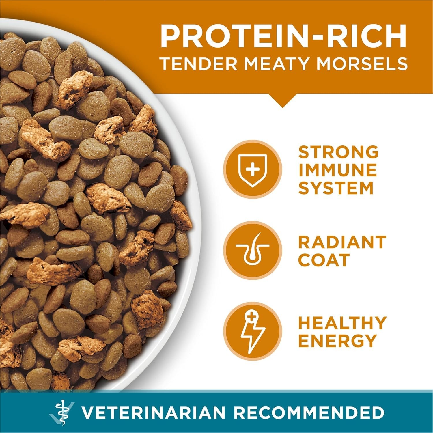 Purina ONE Tender Selects Natural Dry Cat Food – Chicken, 22 Lb