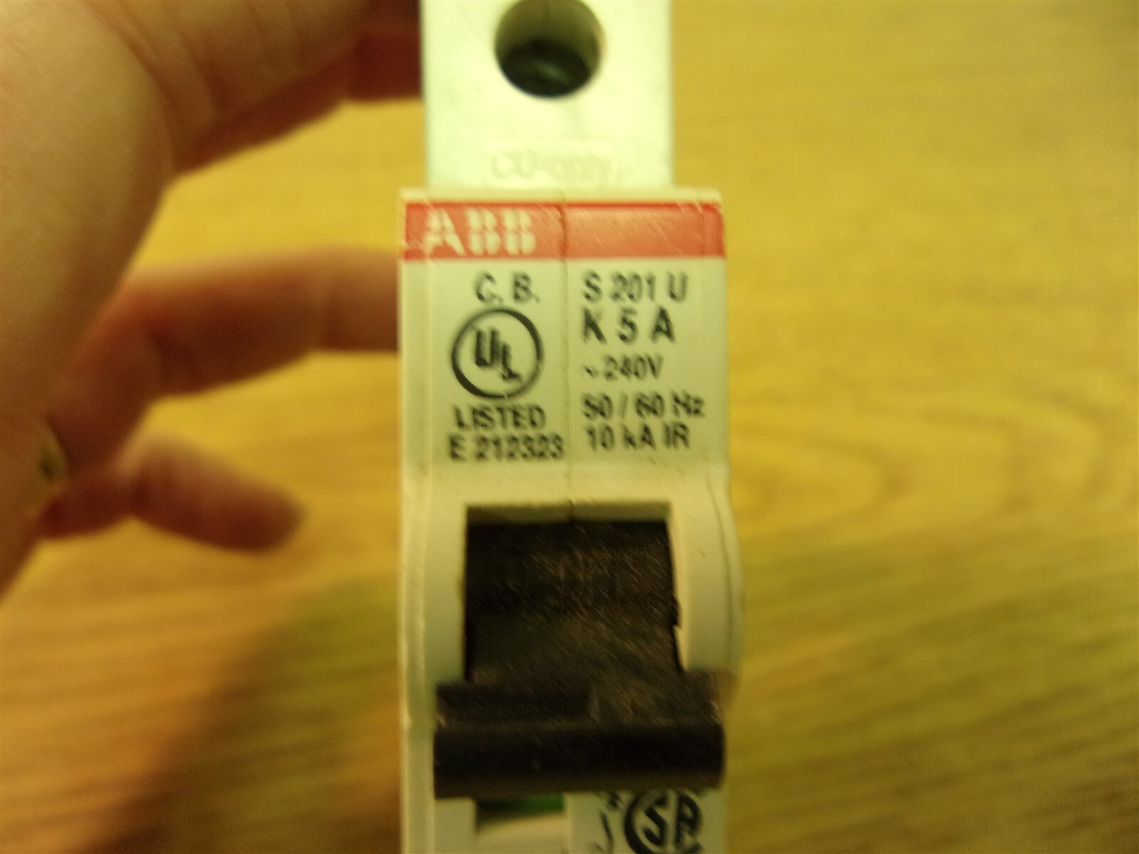 ABB S201 U K5A 240V 50/60Hz Circuit Breaker *FREE SHIPPING*
