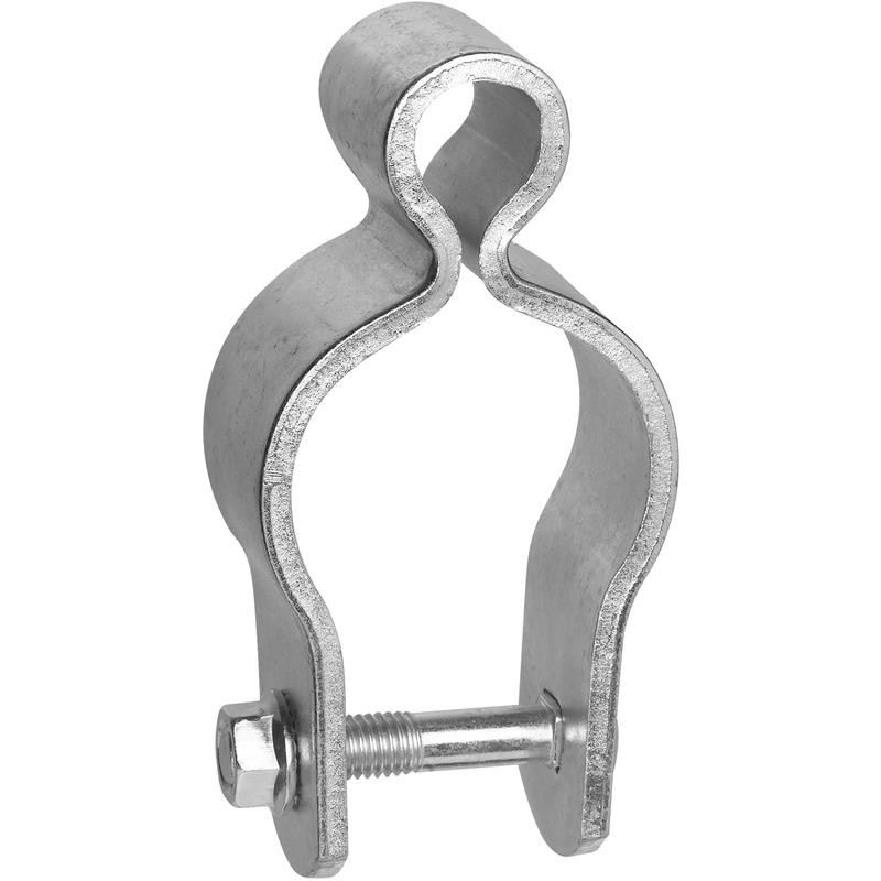 National Hardware N275-495 125 lbs. Capacity Zinc-Plated Pipe Gate Hinge 2 in.