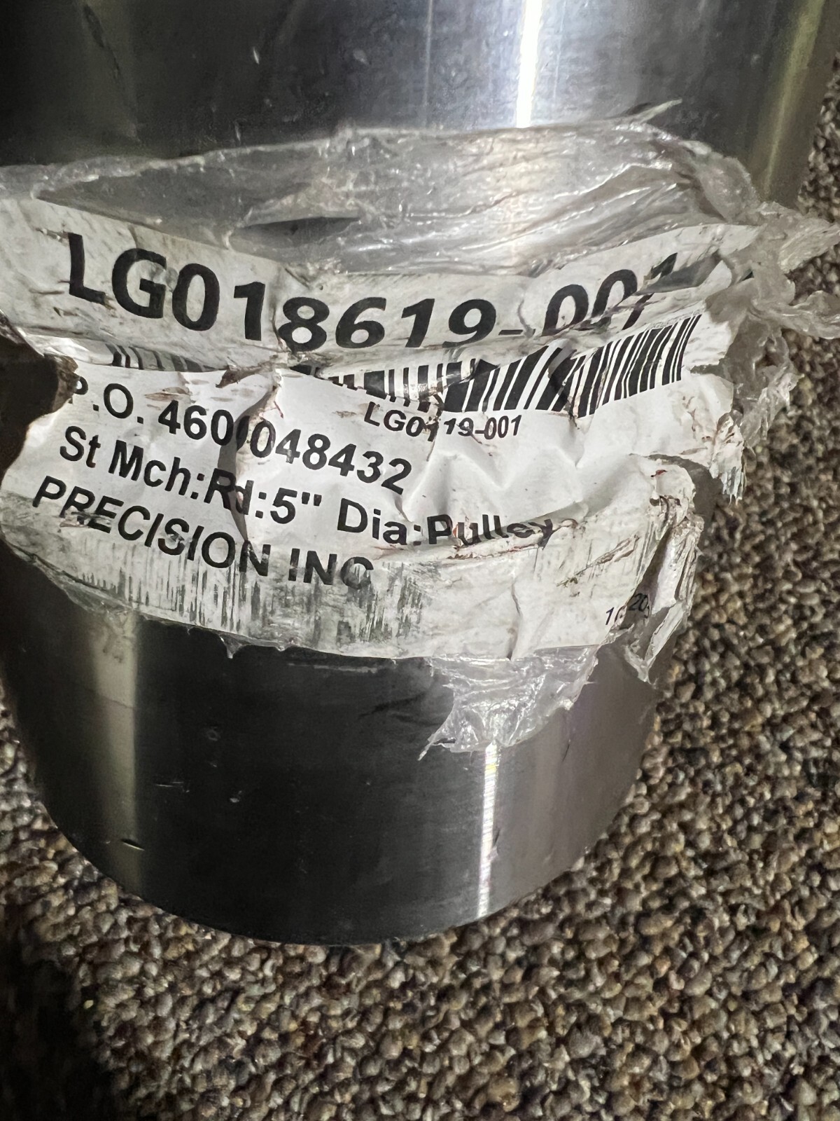 LG018619 4600048432 5″ Diameter Pulley 6-1/2″ x 4-15/16″ 2-15/16″ Bore