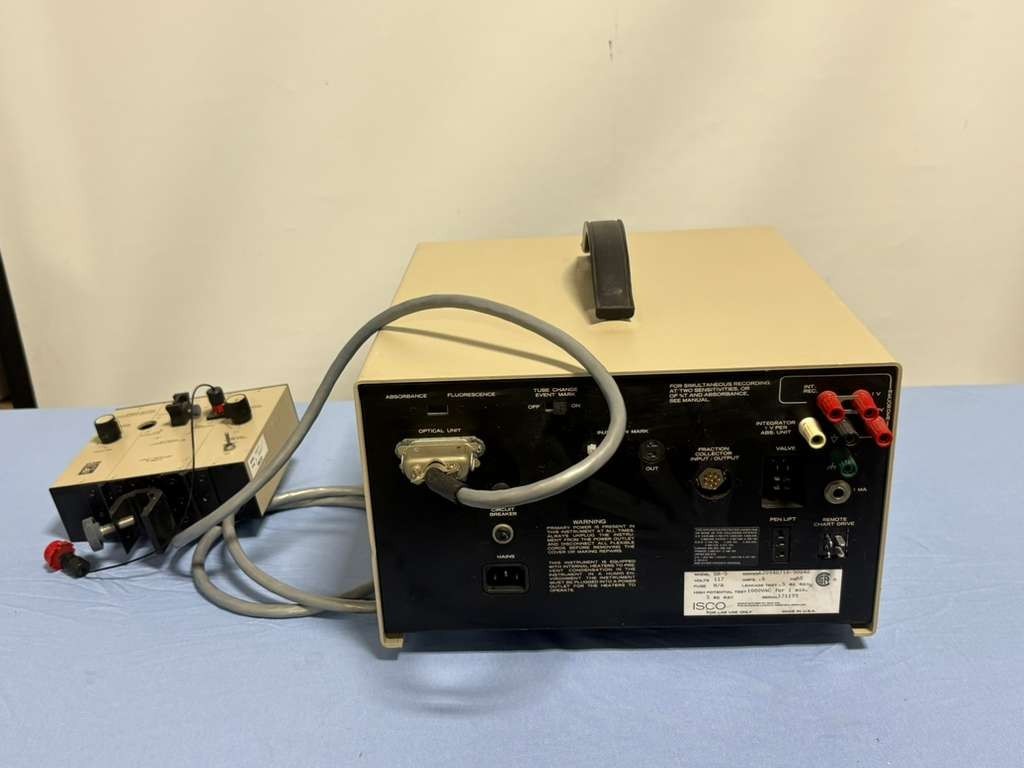 ISCO UA-5 Absorbance/Fluorescence Detector w/ Type 6 Optical Unit Part 89243