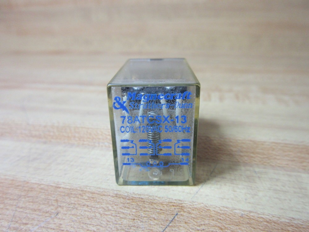 Struthers Dunn 78ATCSX-13 Magnecraft Relay 78ATCSX13