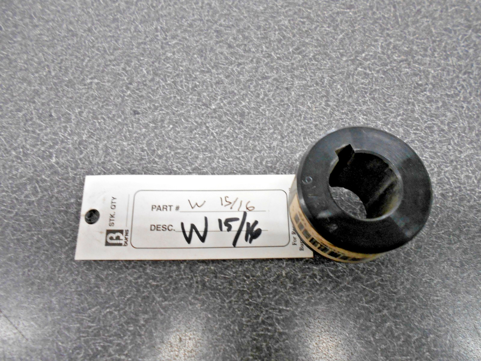 Weld-On Hub, Series W15/16. Round Bore. Burns/Tisco. NOS!