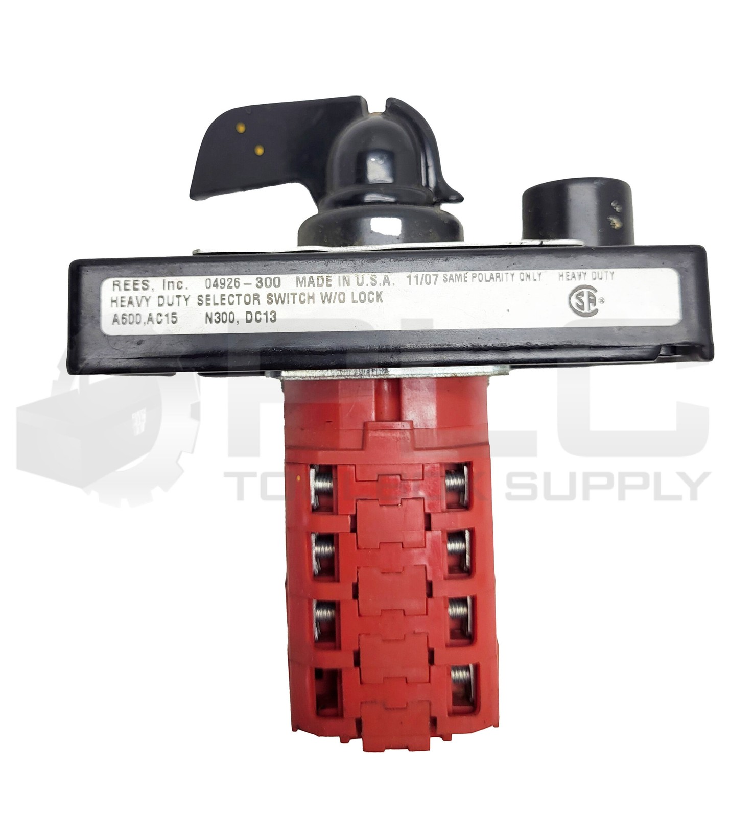 REES 04926-300 HEAVY DUTY SELECTOR SWITCH W/P LOCK