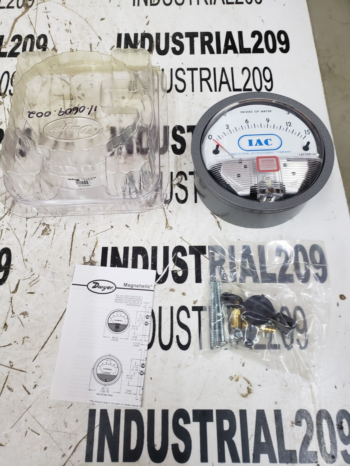 DWYER W23AA JF IAC GAUGE
