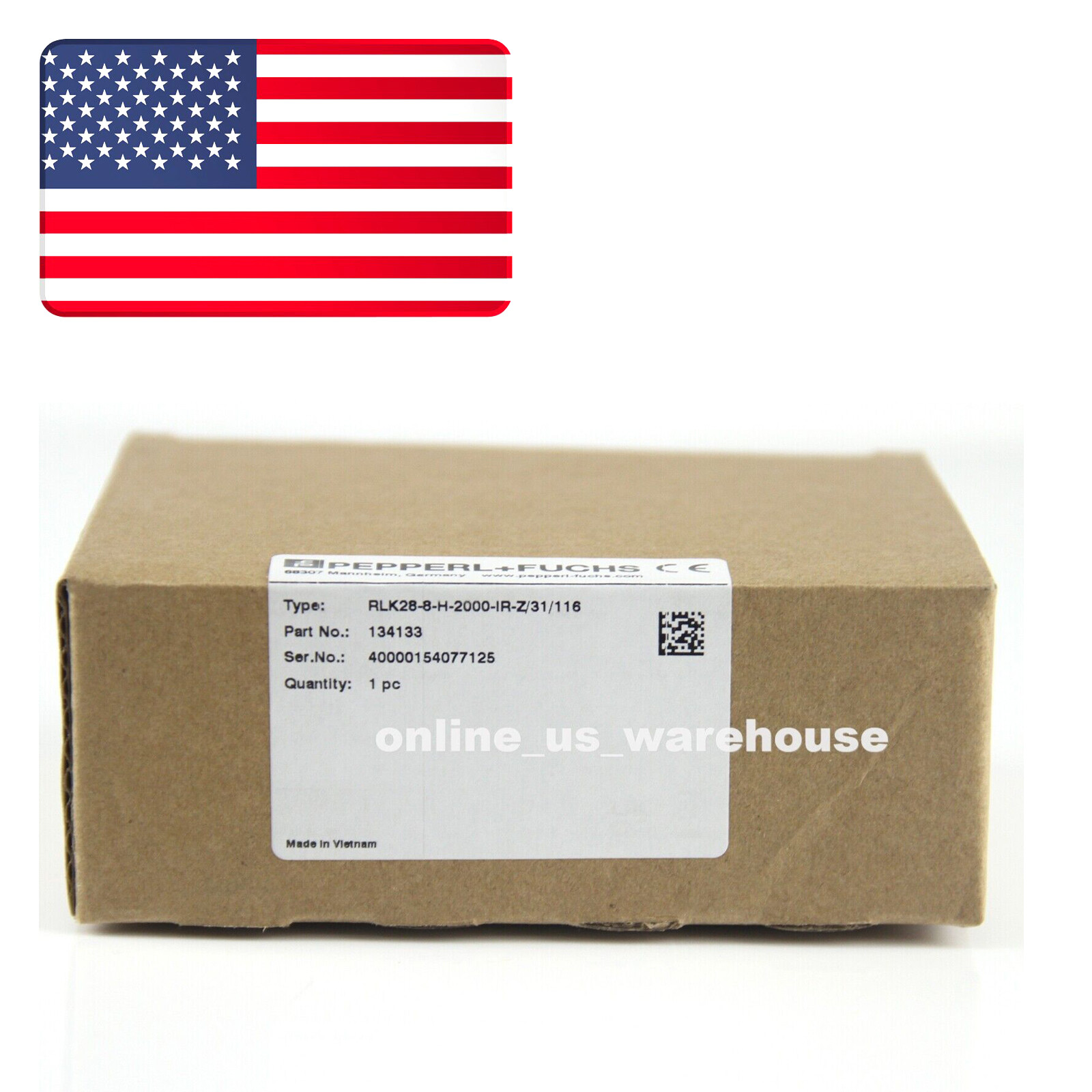 1PCS NEW Pepperl+Fuchs P+F RLK28-8-H-2000-IR-Z/31/116 Sensor – US Stock