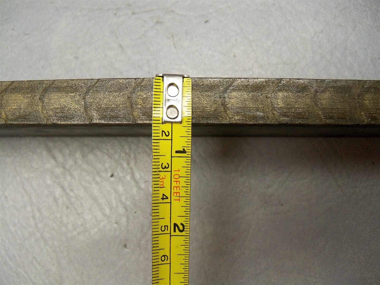 Ampco 18 Aluminum Bronze Bar 2″ x 63″ x 1/2″ Compact Grain C934 QQ-G-390