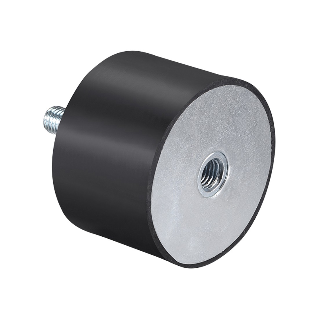 75mmx50mm M12 Male Female Rubber Mounts Vibration Isolators Shock Absorber