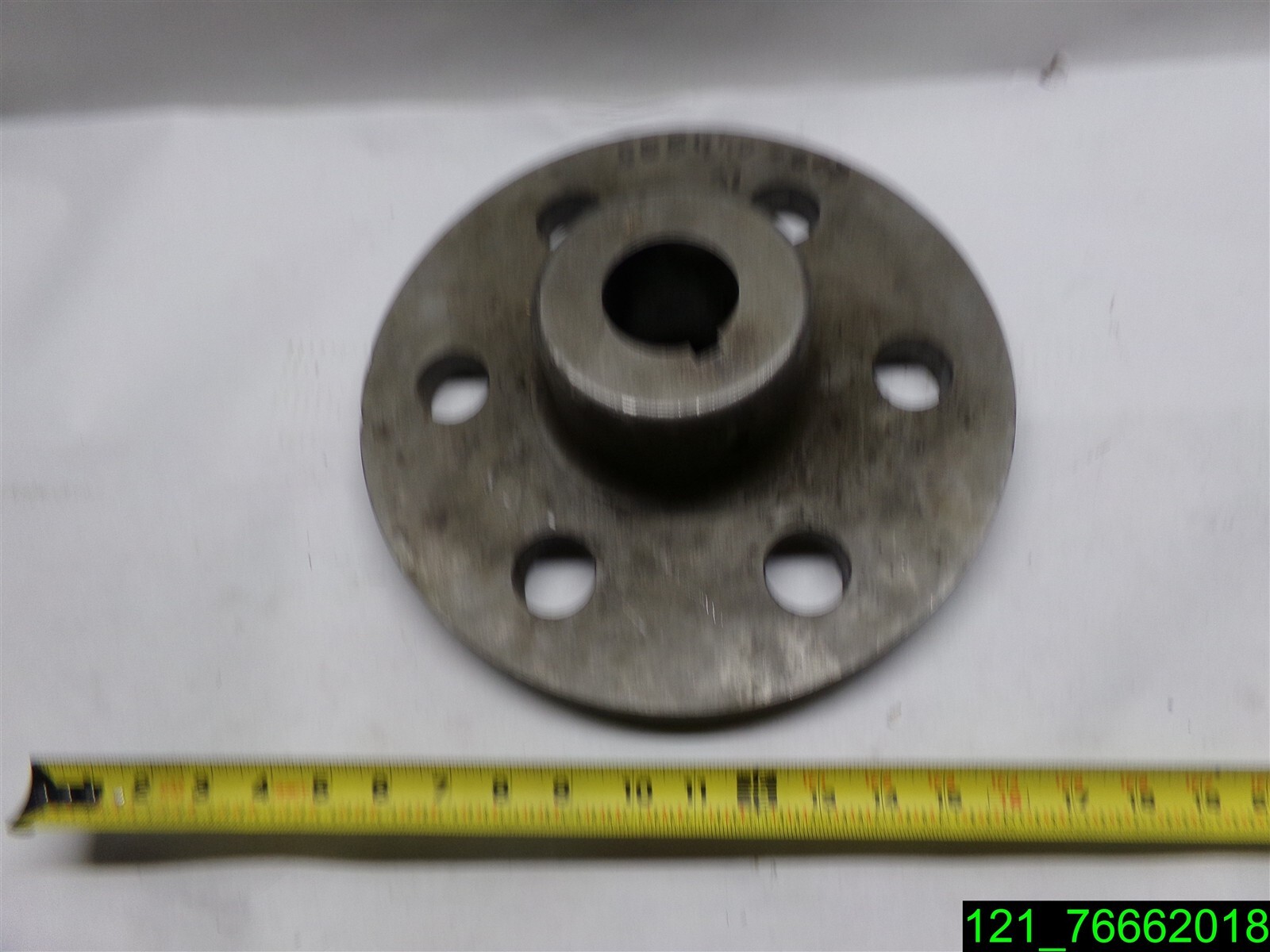 SHAFT COUPLING 2-1/4″ DIA. BORE, 12-3/4″ OD, 6 HOLE 9″ C-C, 555490-008