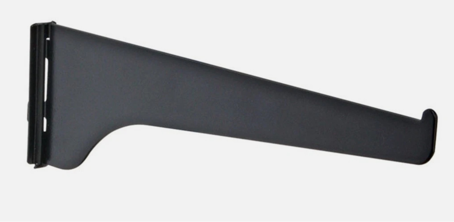 12PK Knape & Vogt 180 BLK 12 14 & 16 ga. Steel Shelf Bracket 12 in.