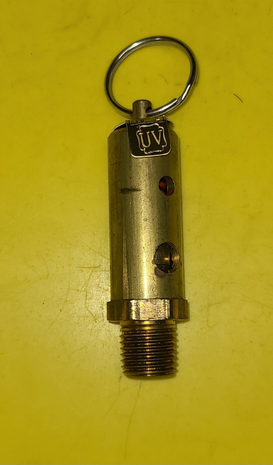 Conbraco 15-112 Pressure Relief Valve, 1/4″ NPT, Brass, 75 PSI