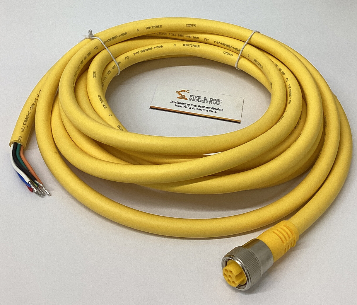 Turck RKM66-6M 6-Pin Female Minifast Cable U5128 6 Meters