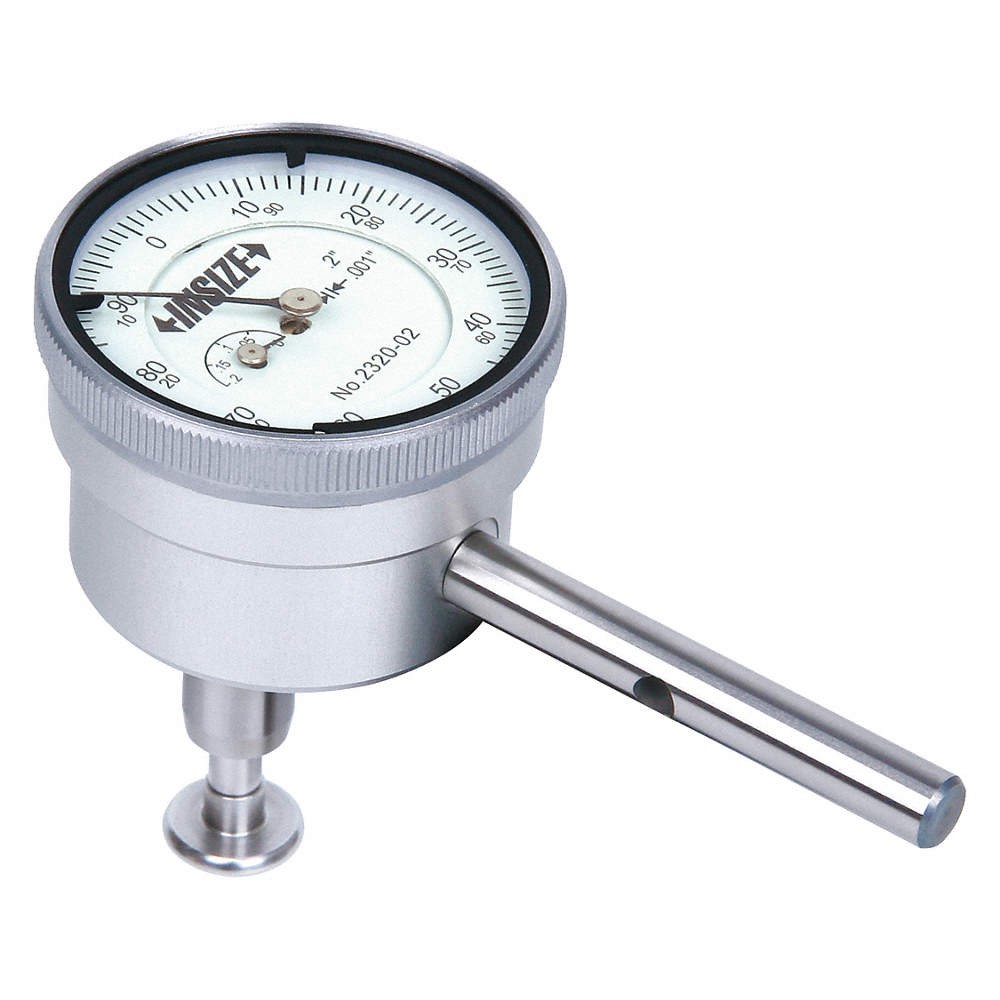 INSIZE 2320-02 Dial Indicator,AGD 1,0.0010″ Graduations 409U02