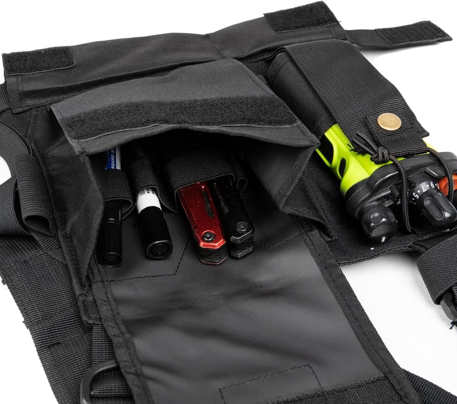 LUITON Radio Chest Harness with Reflective Strips Shoulder Holster Radio Vest…
