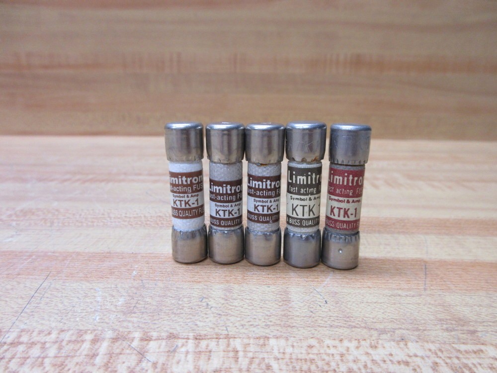 Buss KTK-1 Bussmann Fuse Cross Ref 4XC37 (Pack of 10)