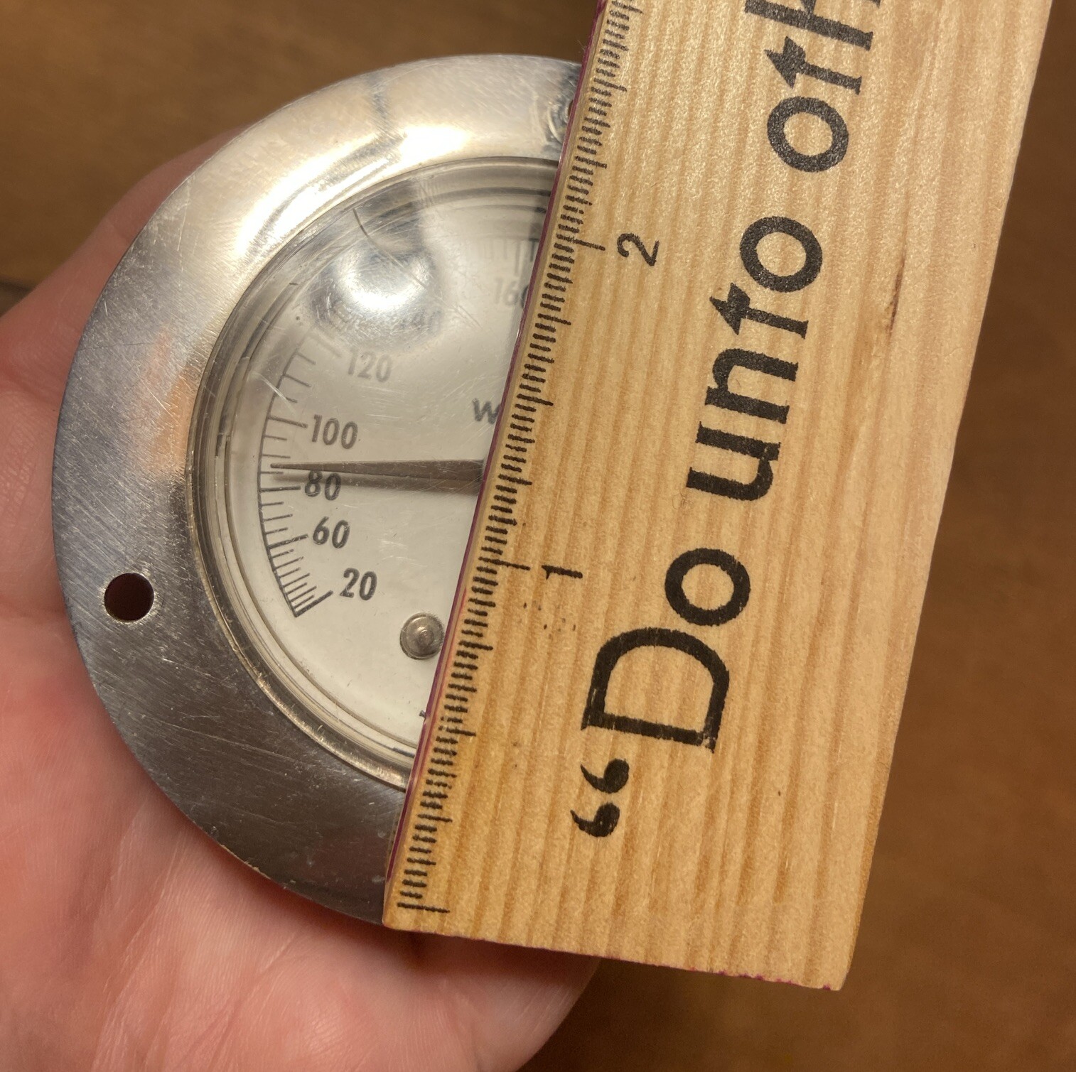 Weiss Temperature Gauge 20 to 220 F
