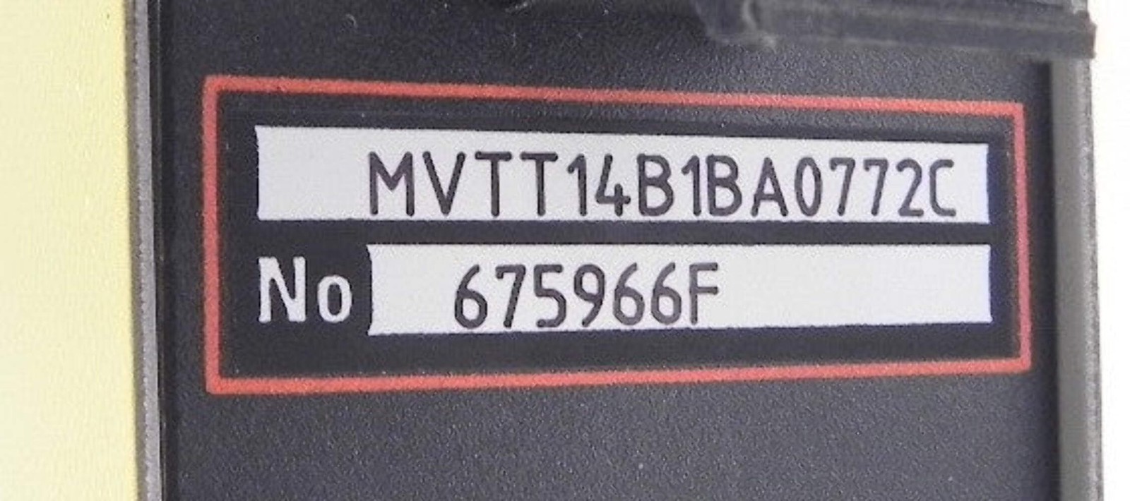 GEC Alsthom Time Delay Realy MVTT14B1BA0772C