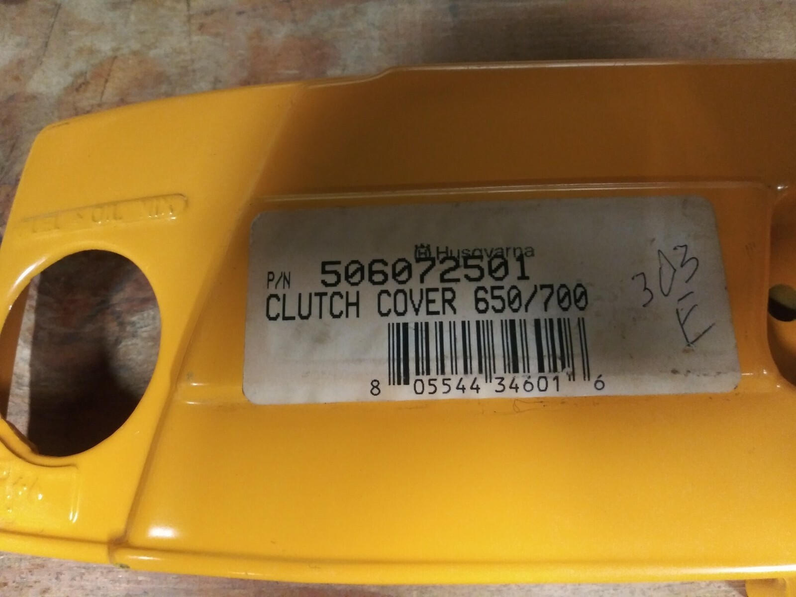 NEW GENUINE HUSQVARNA CLUTCH COVER K650 – K700 ACTIVE PART#-506072501