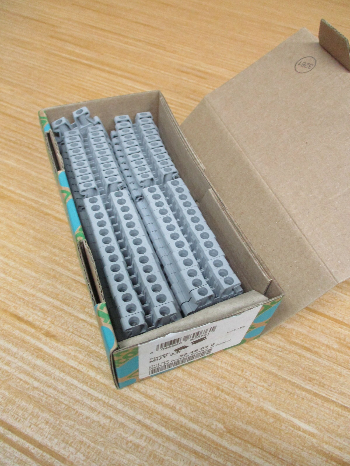 Phoenix Contact MUT 2,5 Mini Feed-Through Terminal Block 3248030 (Pack of 47)