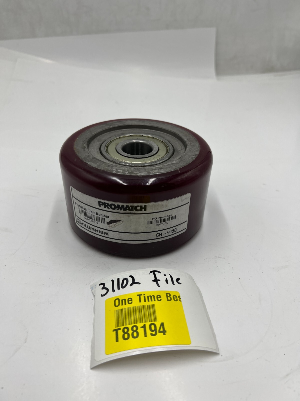 ProMatch CR-9150 Load Wheel Red With Bearing for Forklift Part Handling