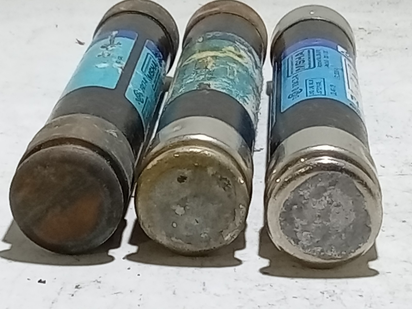 LOT OF 3 LITTELFUSE FLSR 60 FUSE 600VAC 60A (I2B7)