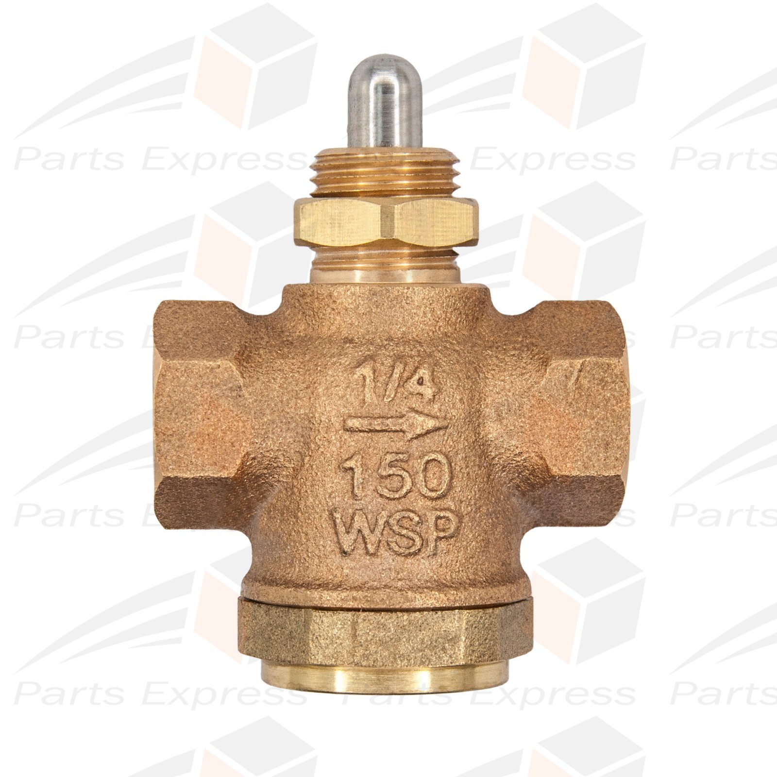 QUICK-OPENING & SELF-CLOSING GLOBE VALVE FOR STEAM 1/4″ NPT CONNECTION