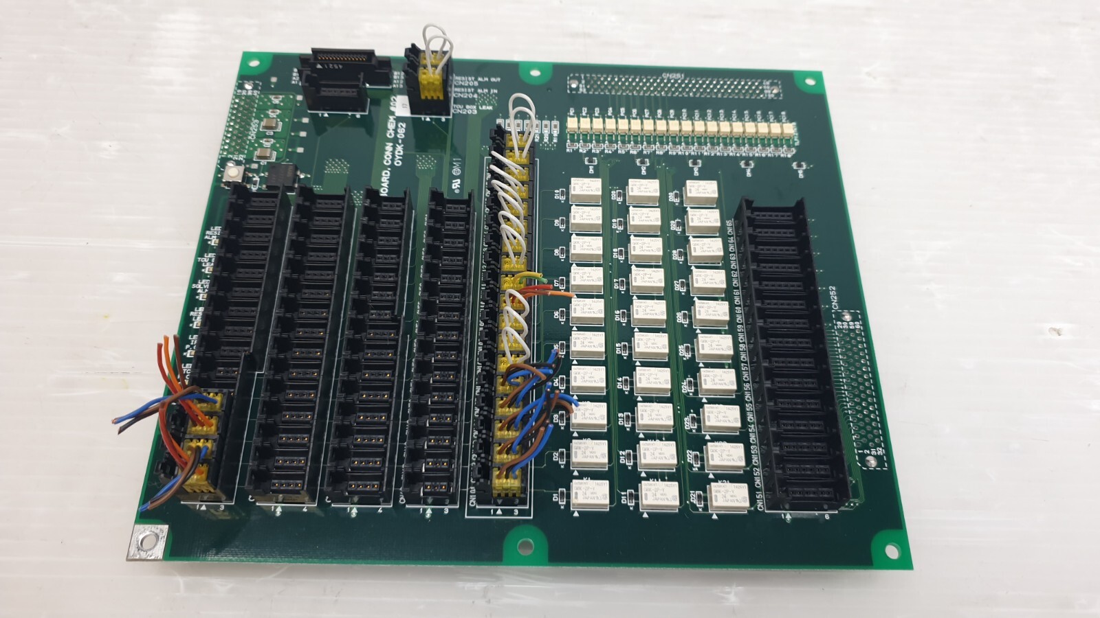 TEL Tokyo Electron Board CONN CHEM #02, OYDK-062, Used