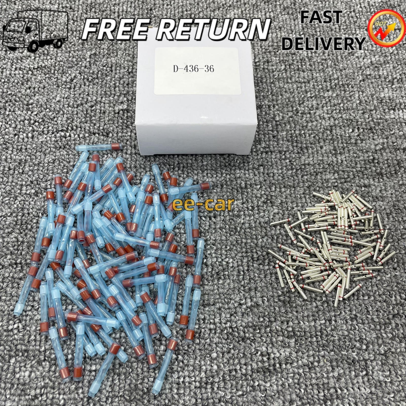 100pcs/pack D-436-36 Plastic-case Terminal Fits For D43636 650074-000 650074000