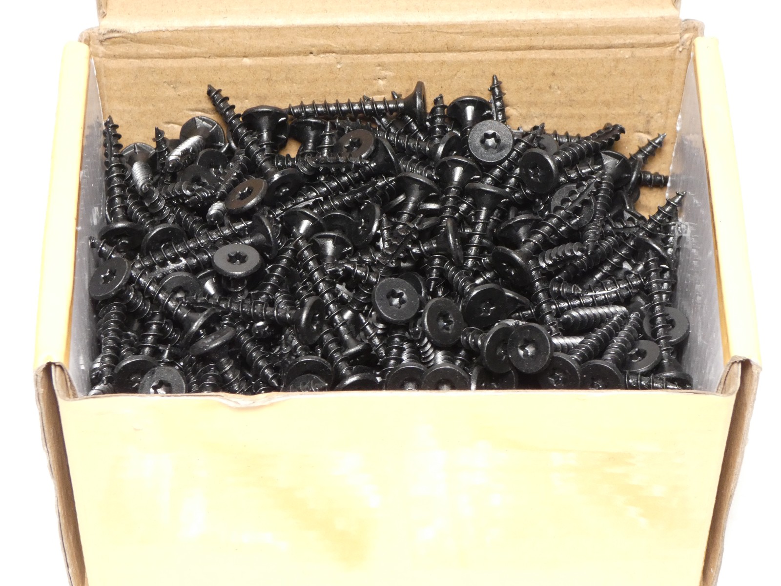 *Box of 500* FM hotu X004JR4TFX Heavy-Duty Wood Screws 8 x 1-1/4″ – NEW Surplus!