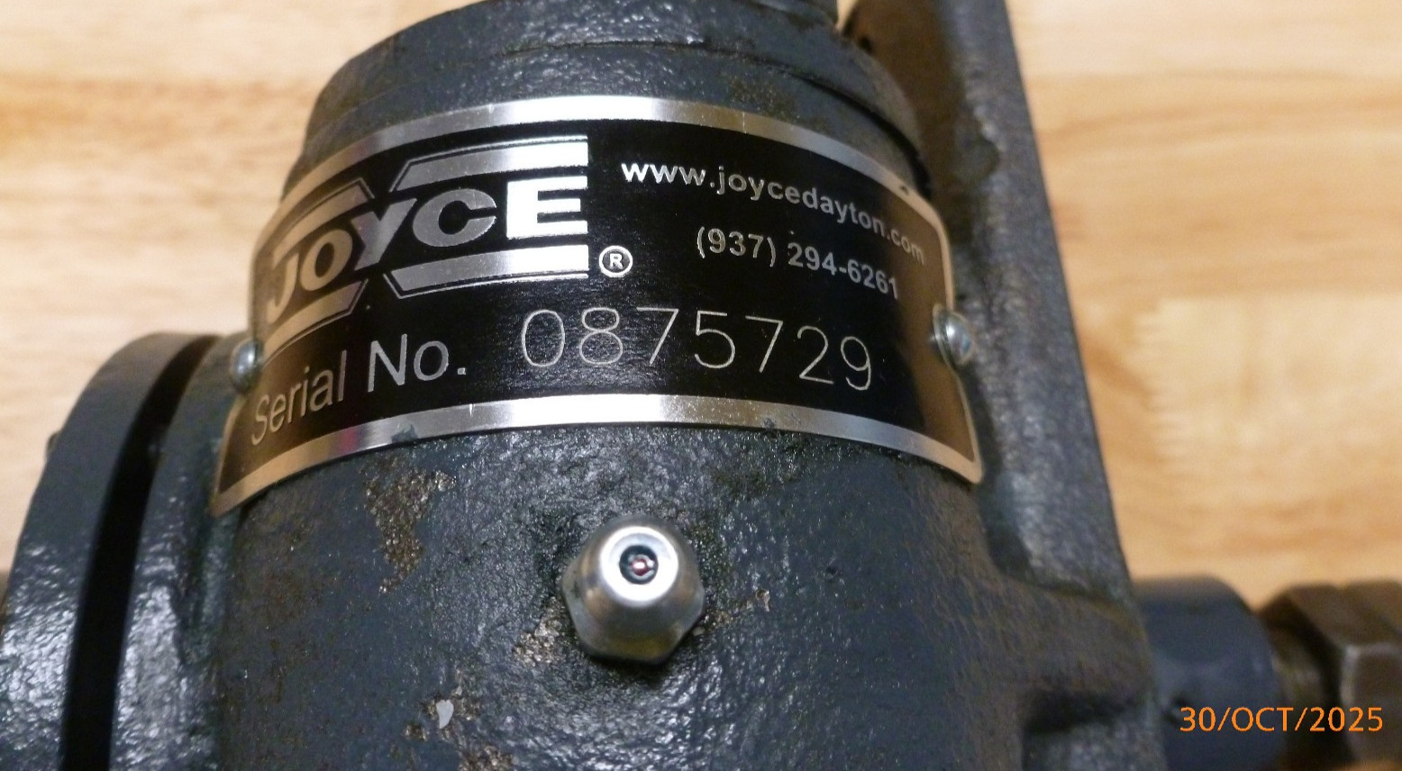 joyce Dayton machine screw jack