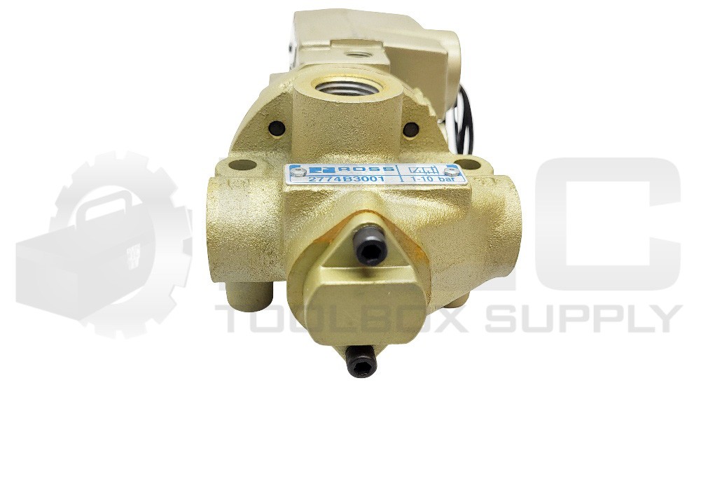 NEW ROSS CONTROLS 2774B3001 SOLENOID VALVE 1-10BAR *READ*