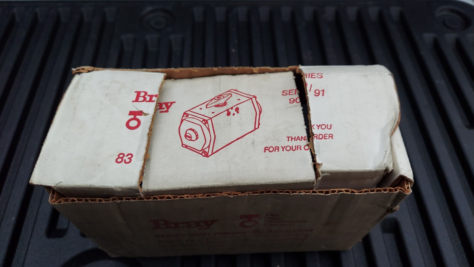 New Bray Controls 90/91 90-0830-21320-015 Pneumatic Actuator