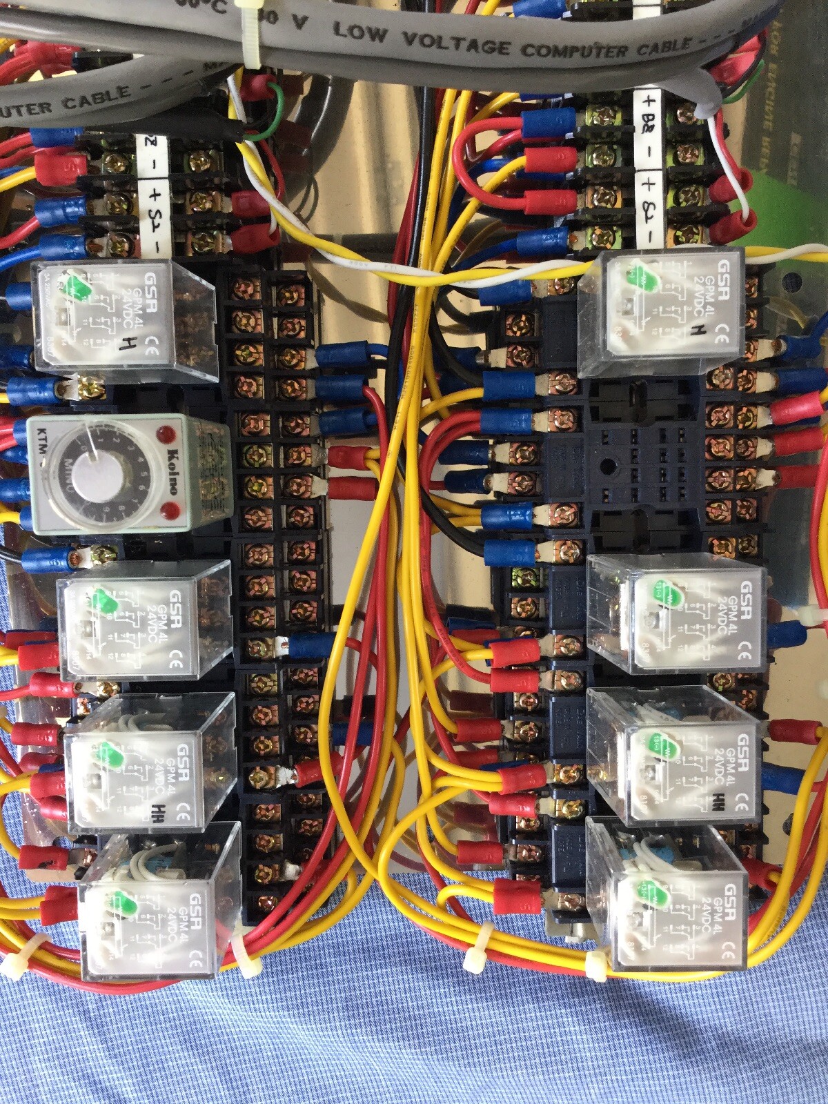 TEL Tokyo mark II mark VZ Mark 7 AC/DC power Relay Supply rack