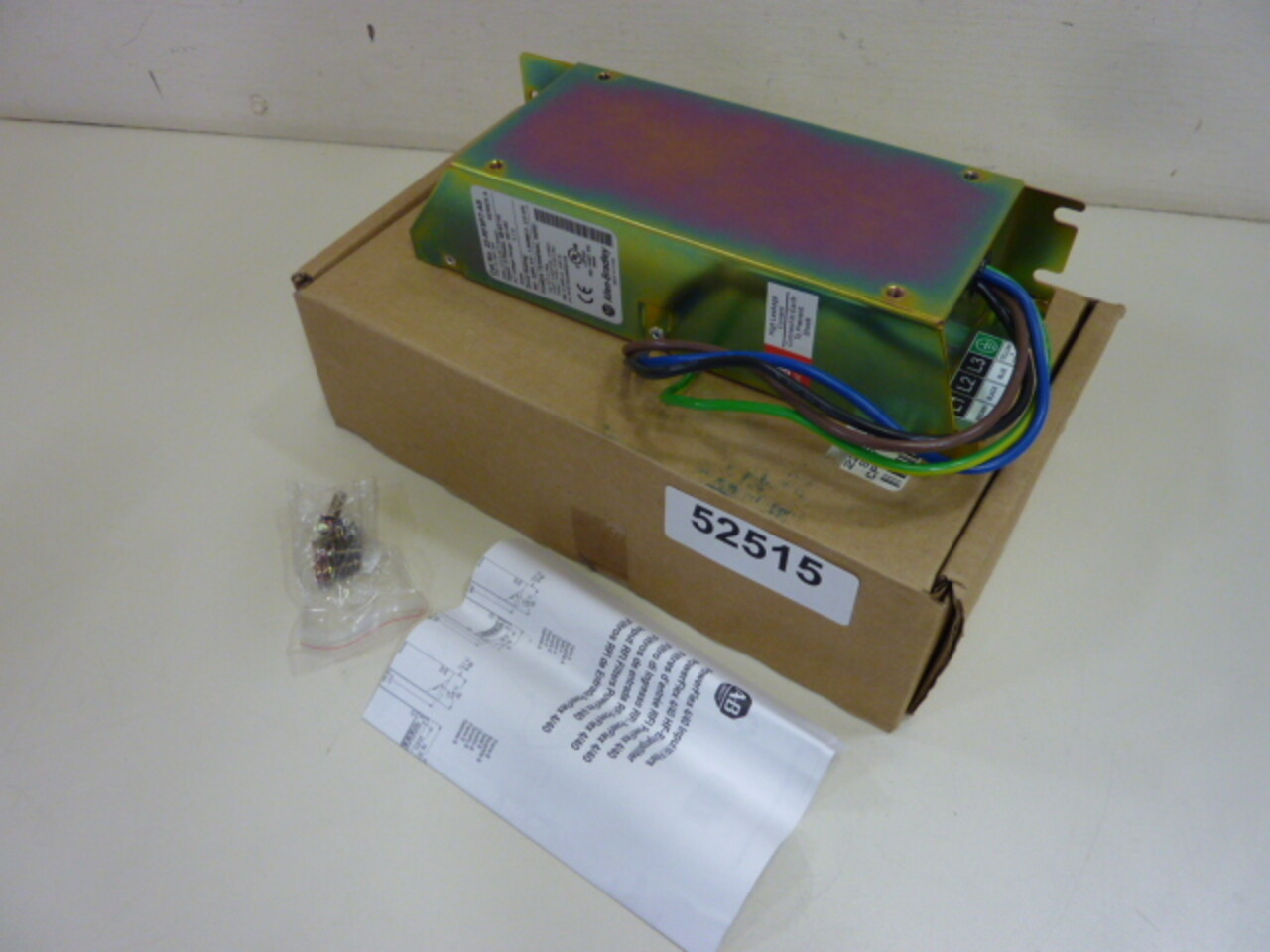 ALLEN BRADLEY Line Filter 22-RF5P7-AS SER A New #80436