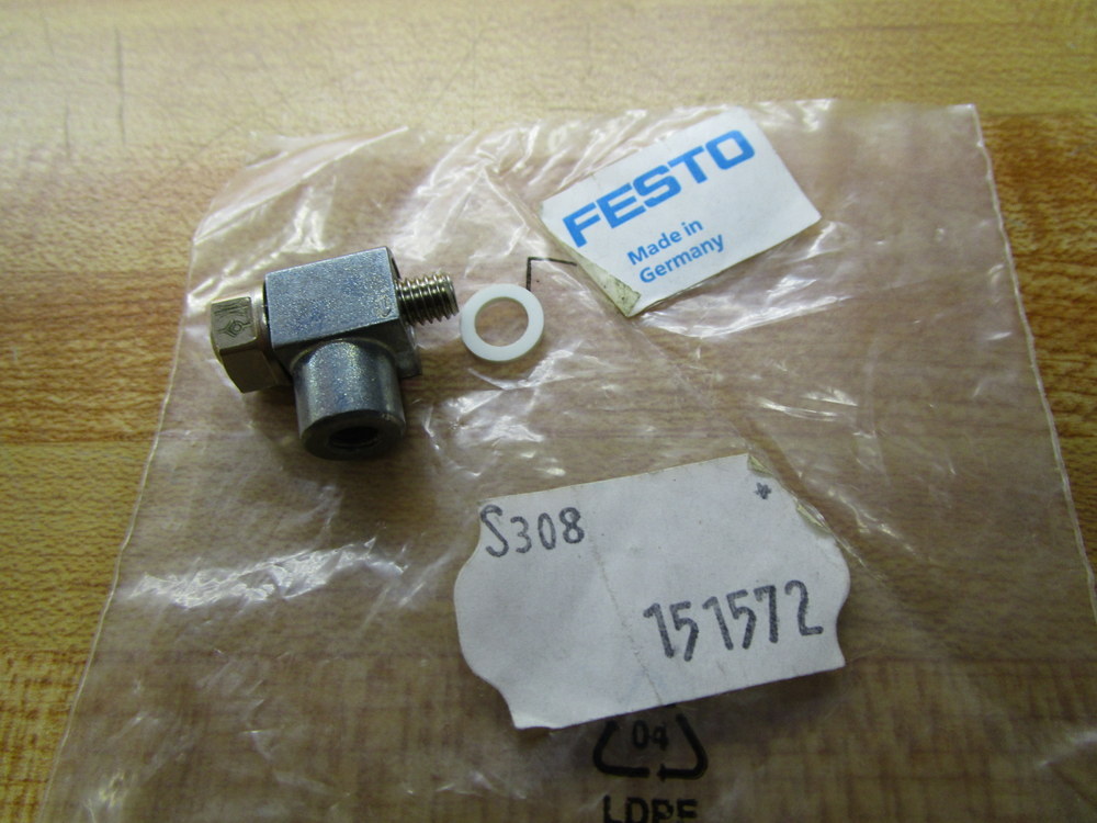 Festo 151572 Flow Control Valve GRLA-10-UNF-B