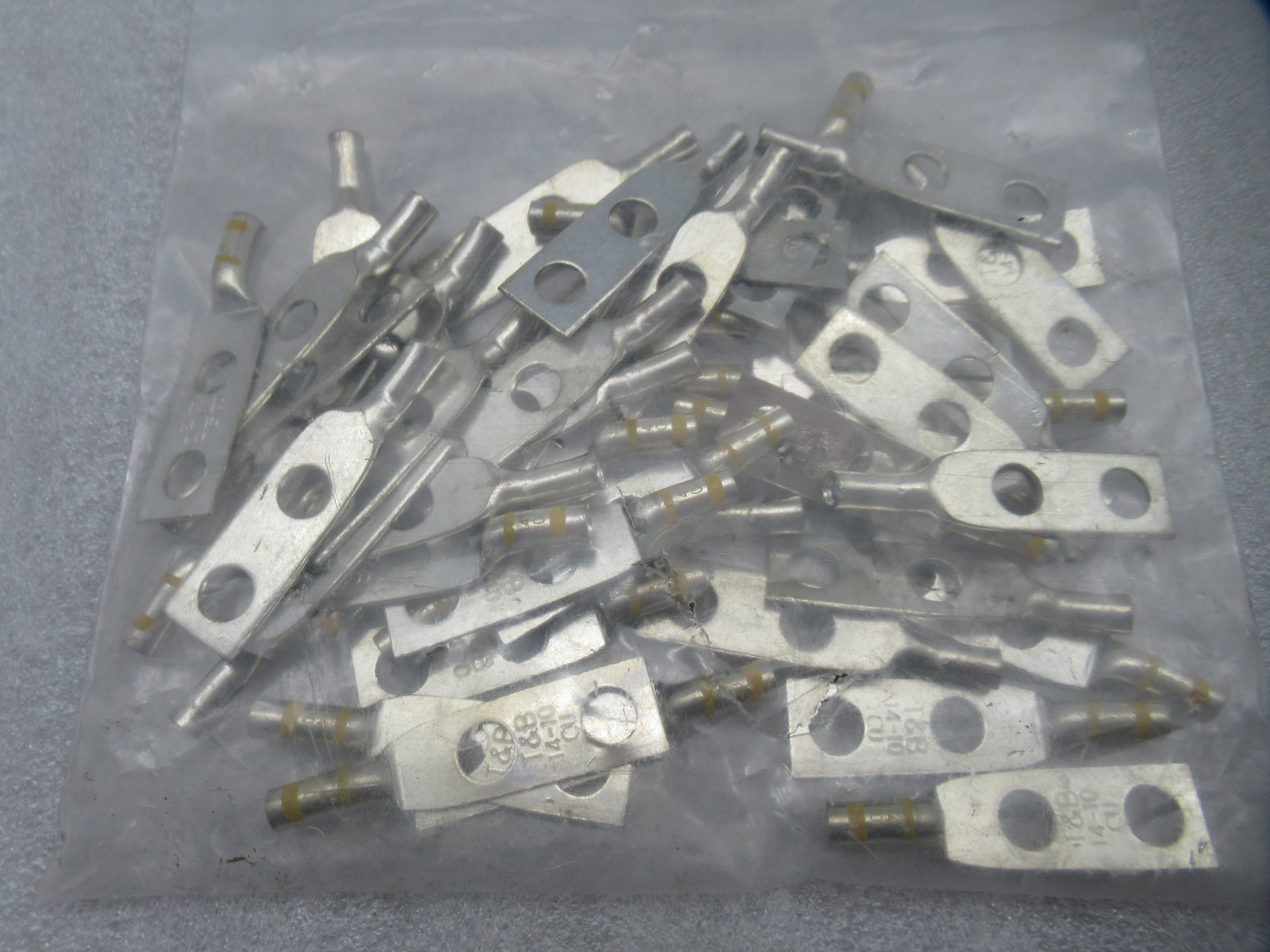 ABB Thomas Betts 256-30695-1298 Copper Compr Connector Color Code Yellow *48pc