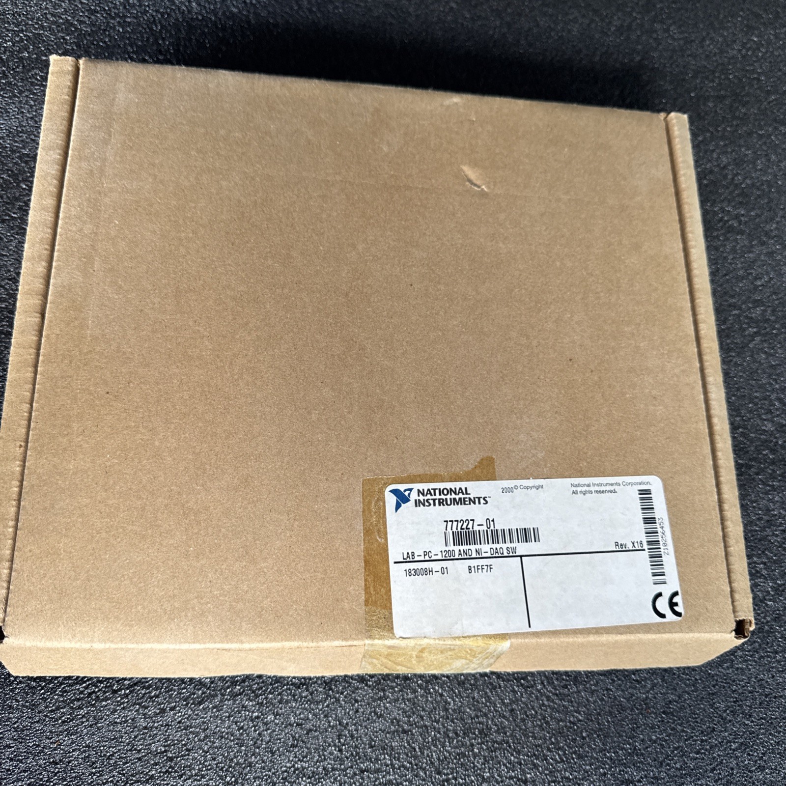 National Instruments LAB-PC-1200 183008H-01 777227-01 AND NI-DAQ SW – Expedite