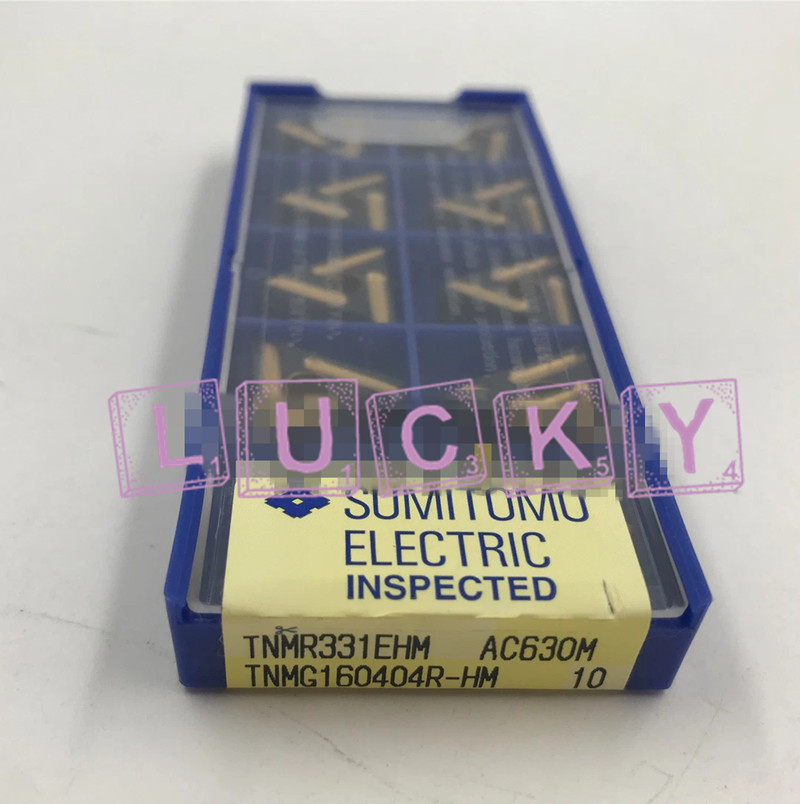 10PCS/box NEW FOR Sumitomo TNMG160404R-HM AC630M CNC blade replacement