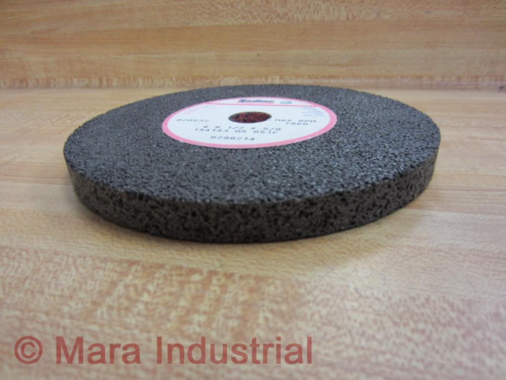 Radiac Abrasives 15A143 Q5 B51F Grinding Wheel 820532 (Pack of 3)