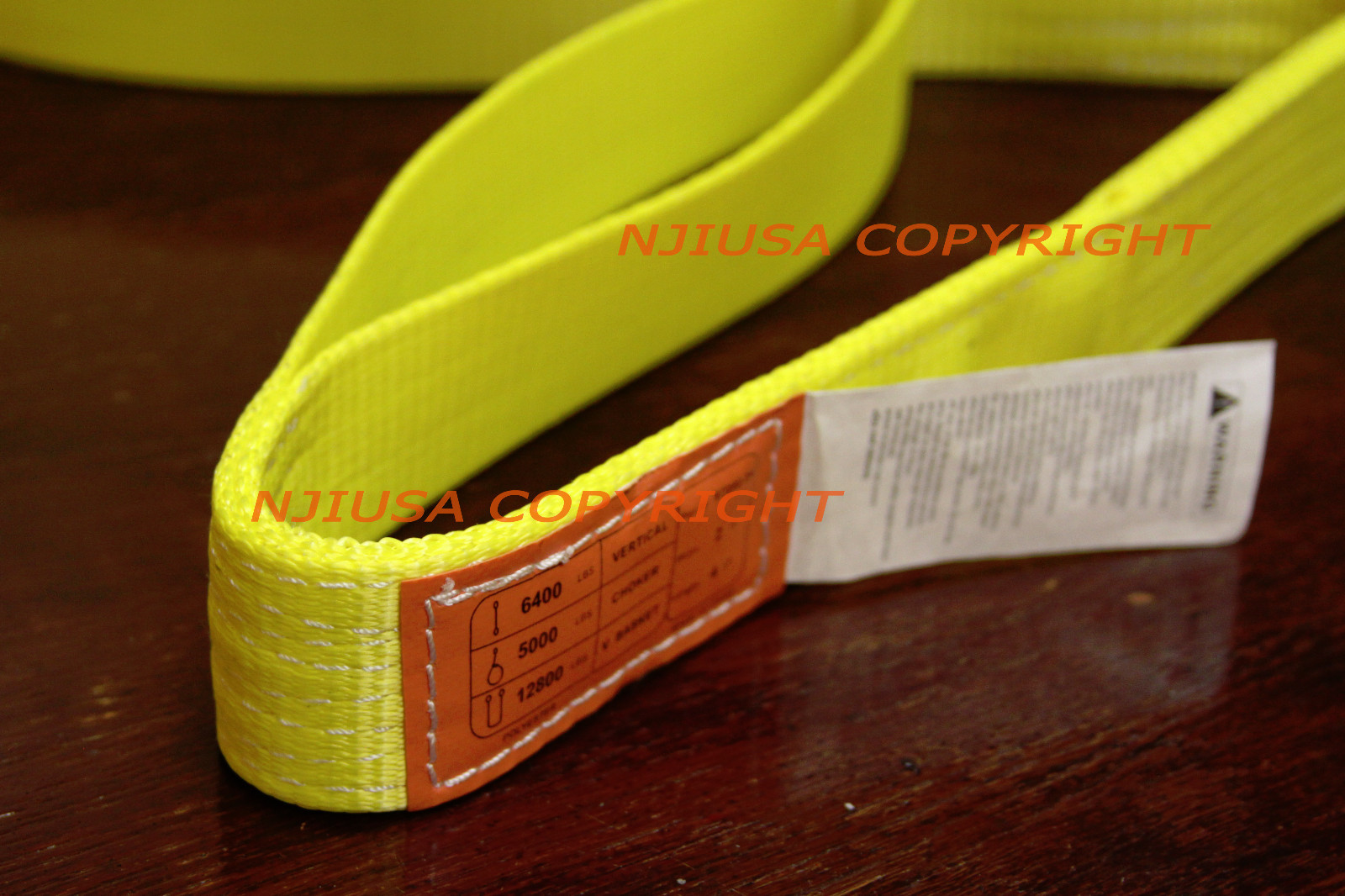 TEN 10ea EE2-902 x 6ft 2 Ply Polyester Web Lifting Sling 2″x6′ Lifting Tow Strap