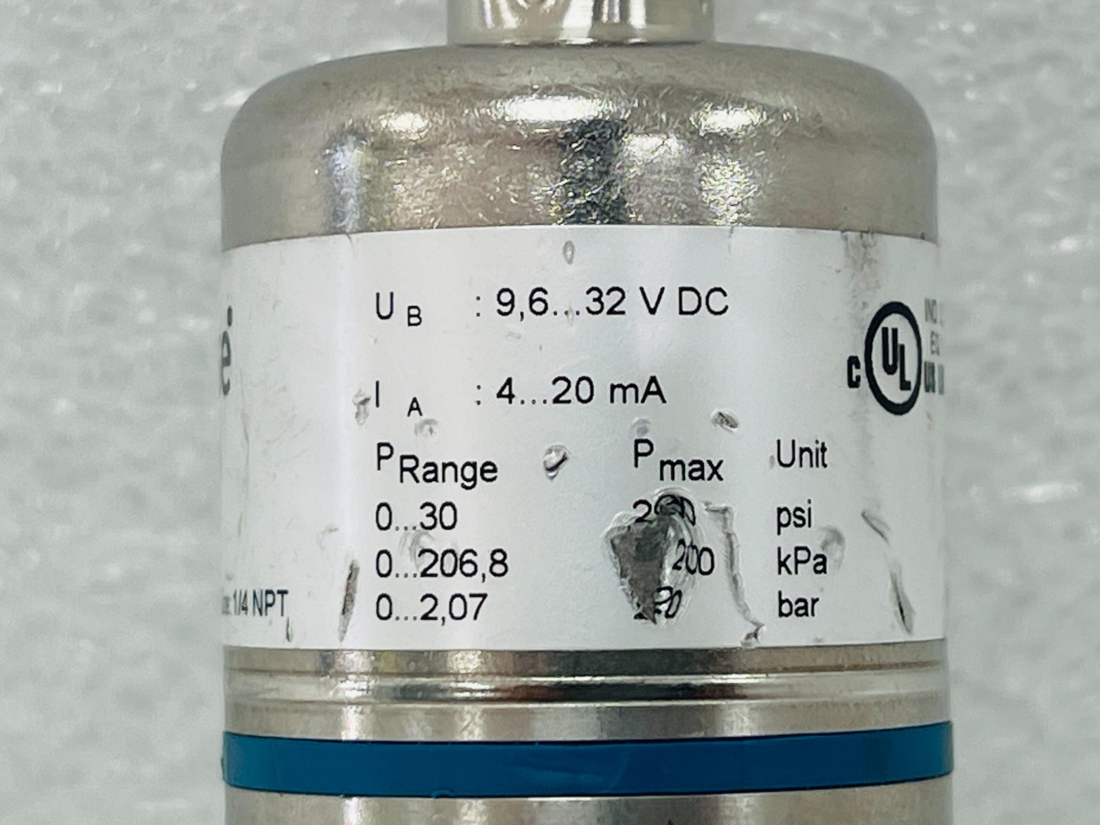 USED – Prosense PTD25-20-0030H Pressure Transmitter With Free Shipping