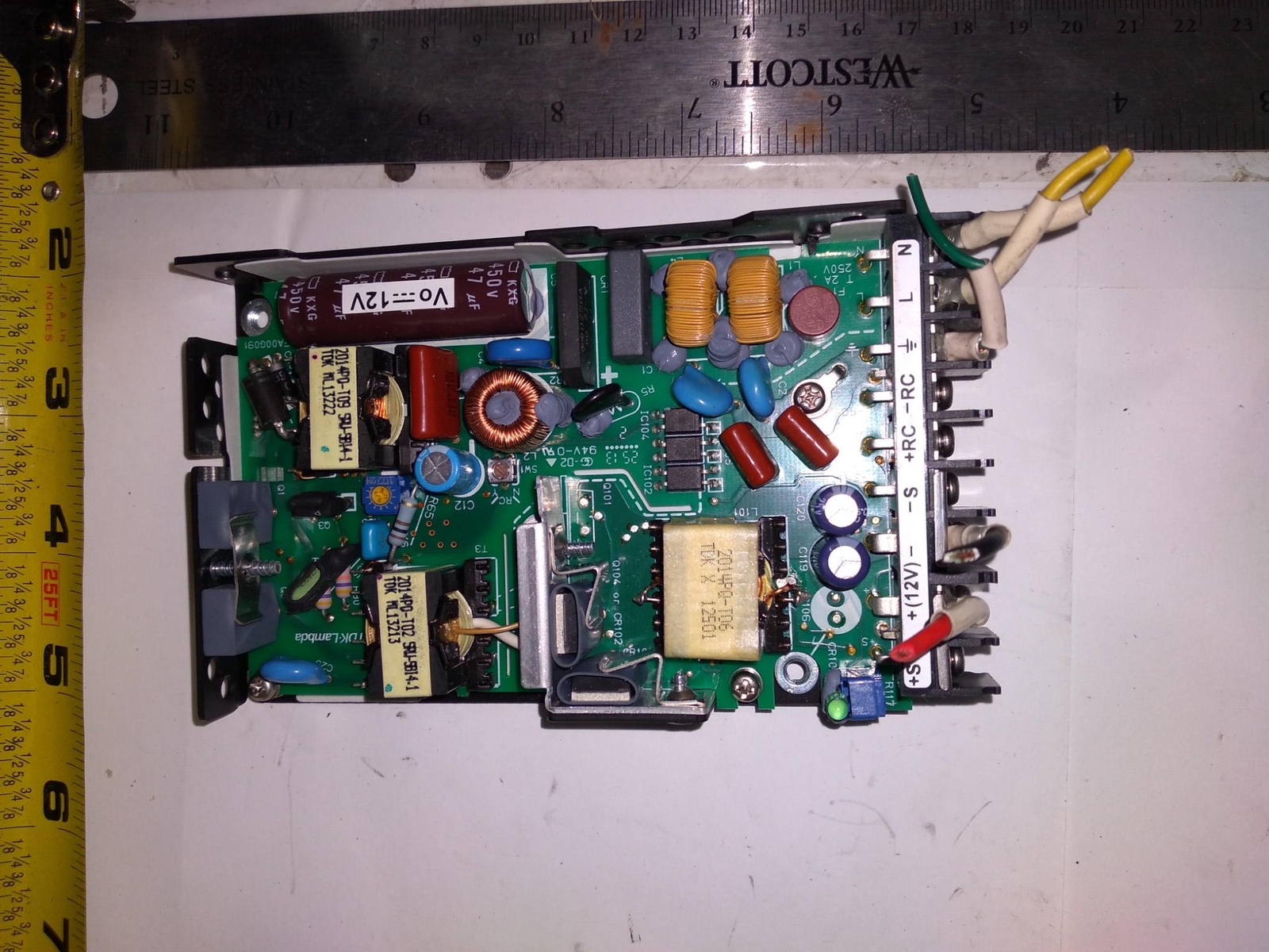TDK-Lambda RTW12-4.3 KC Power Supply 7J4-420M04-0008-RTW12-4.3K EHFP S333