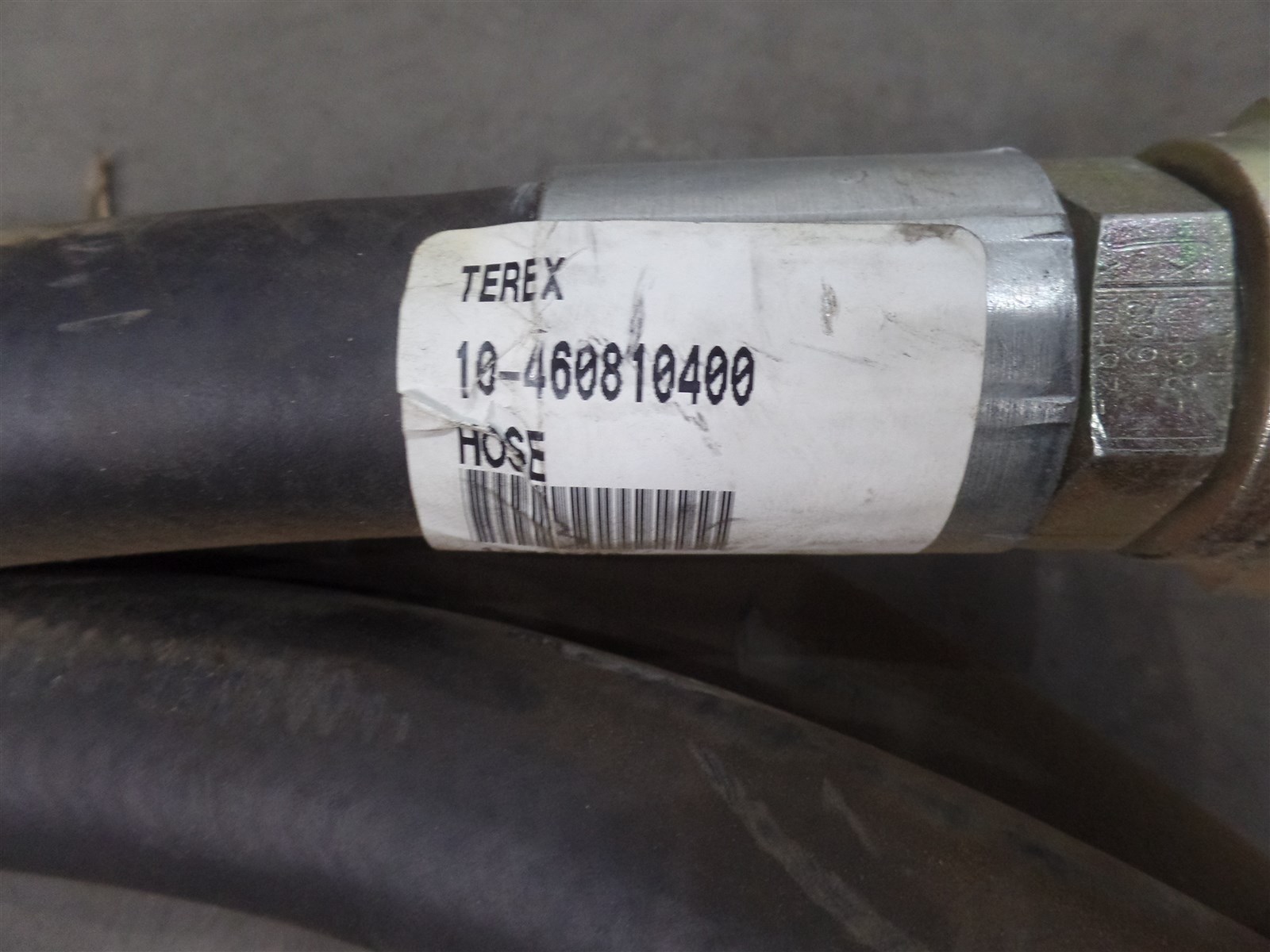 GENUINE TROJAN O&K 10460810400 HOSE ASSEMBLY, TEREX 10-460810400, NOS
