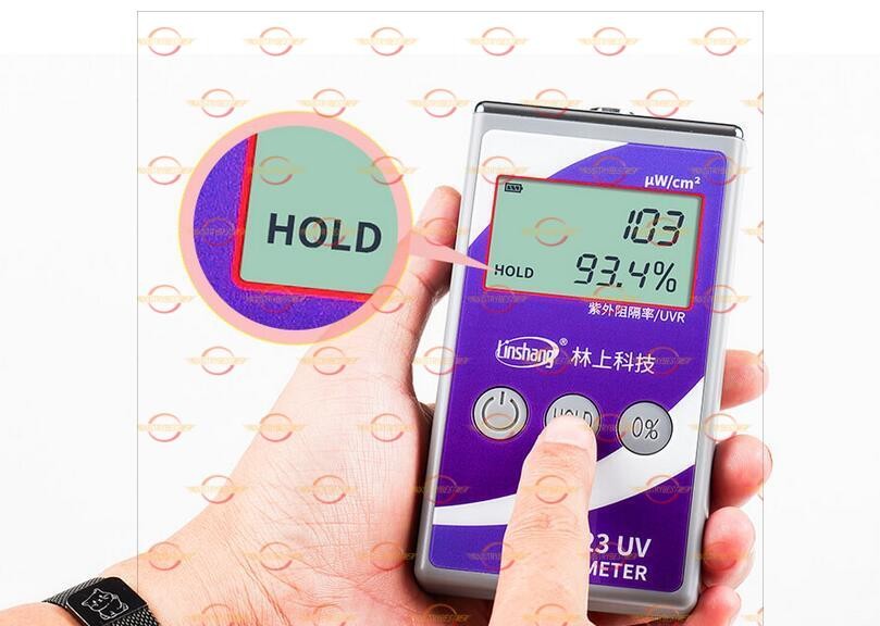 LS123 UV Power Meter Handheld LCD UV Radiation Tester Illumination Radiometer