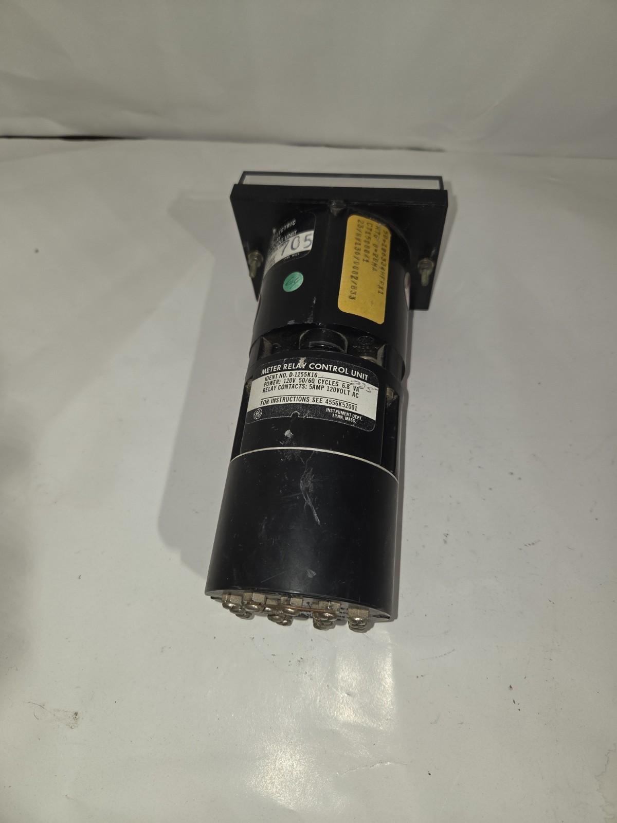 GENUINE GENERAL ELECTRIC D-1255K16705 METER RELAY INDICATOR SET POINT UNIT