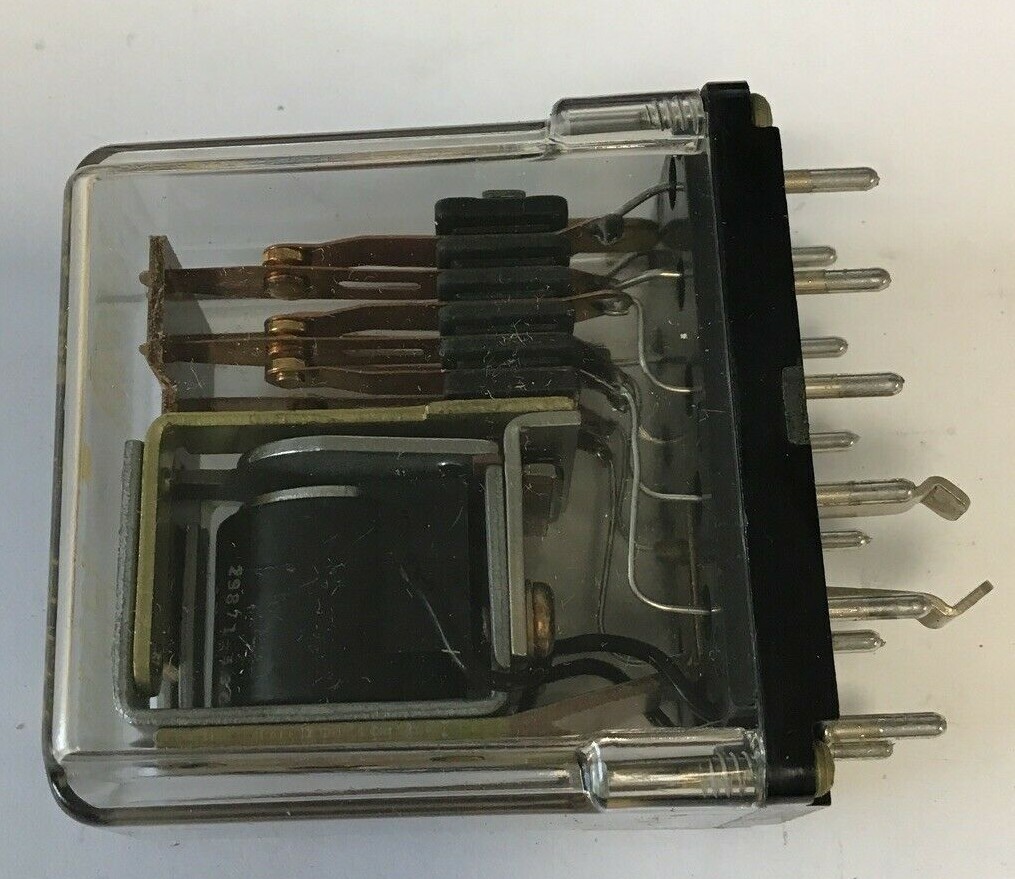 STRUTHERS-DUNN TYPE 219ABAP RELAY 115-125VDC 120VAC 10A