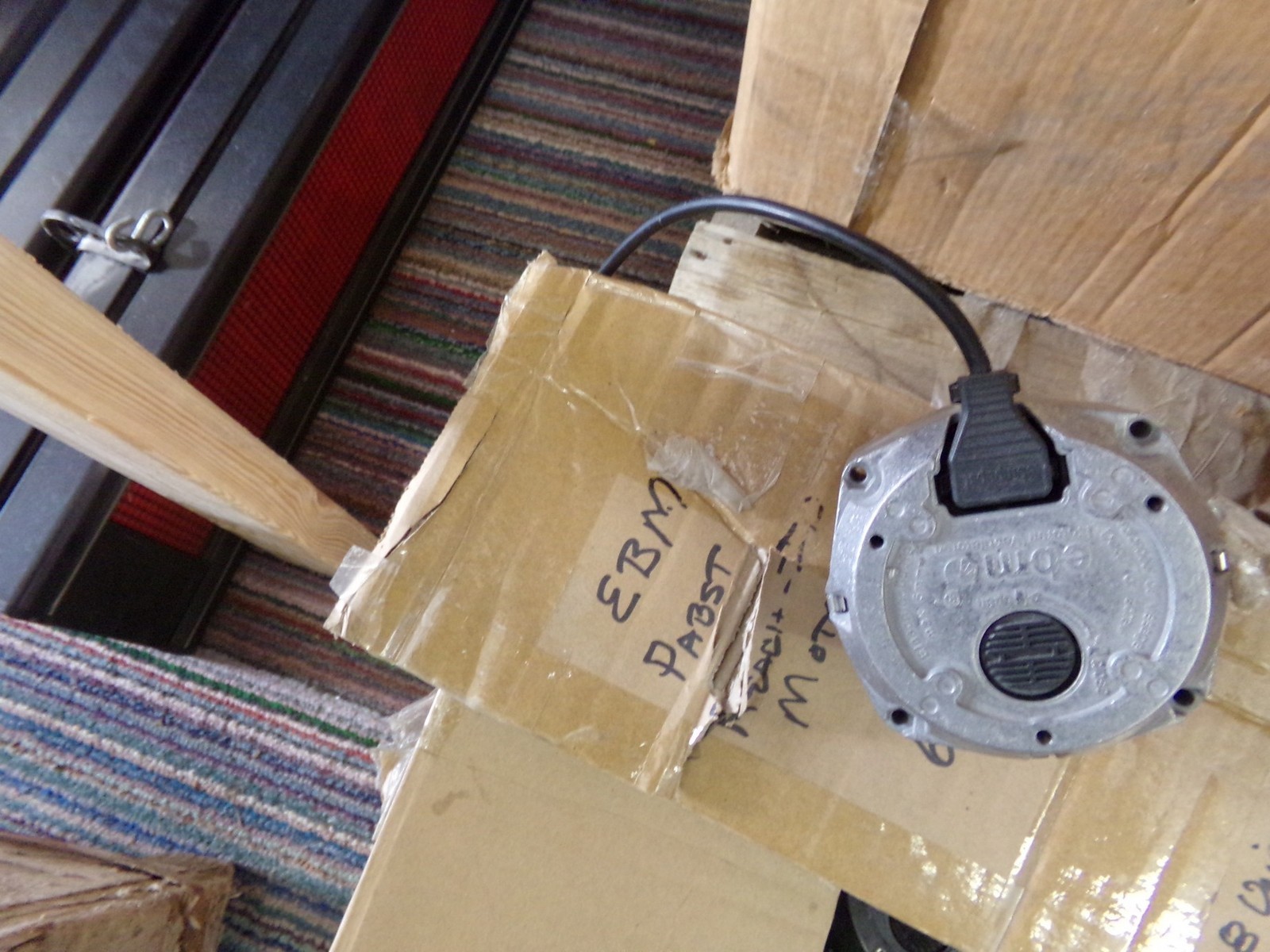 NEW EBM EBMPapst M1G055-BD95-36 Motor 115V 50/60Hz 16W0, 24A 1600 Min -1