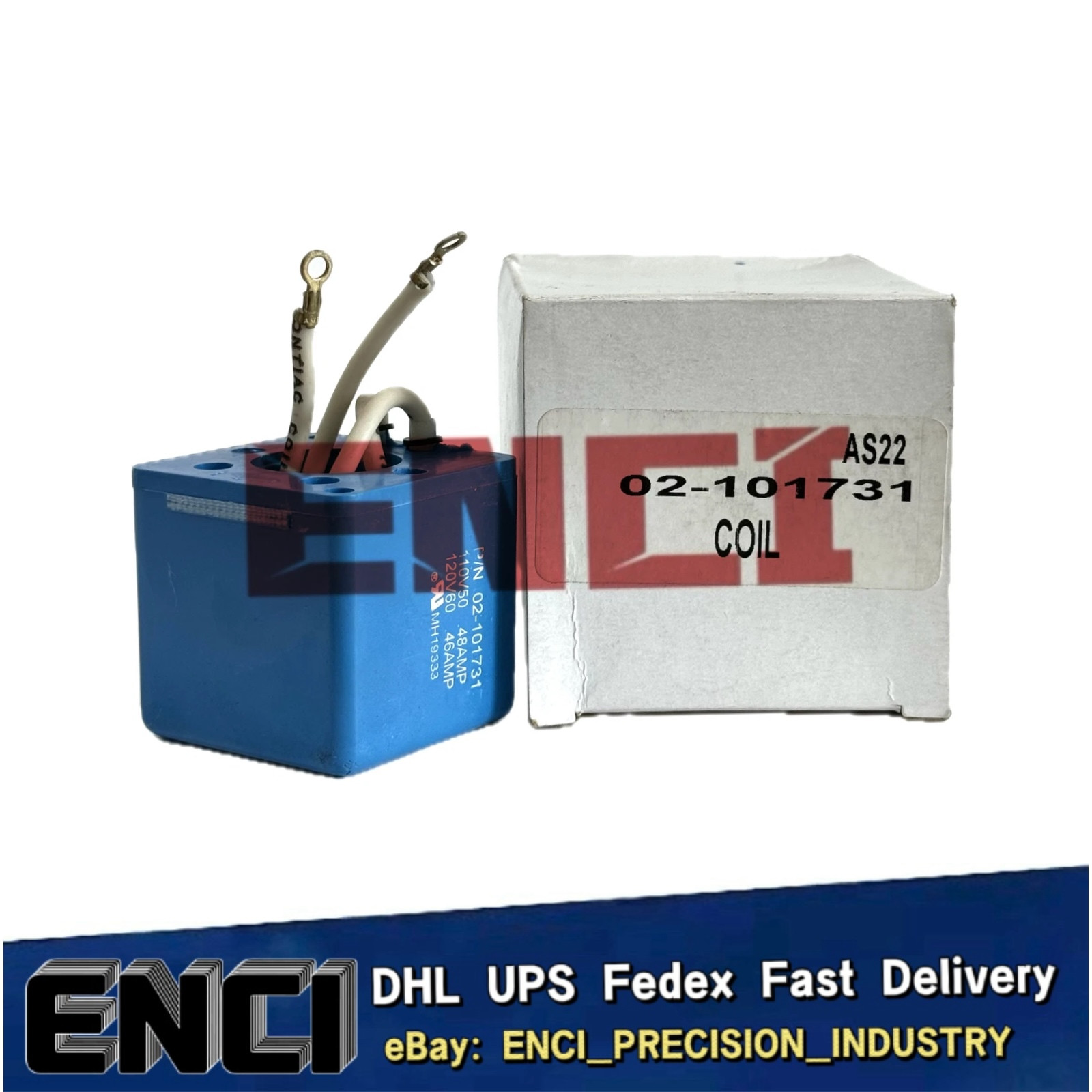 B 120VAC P/N 02-101731 Eaton Vickers (Danfoss) Coil / Made in USA